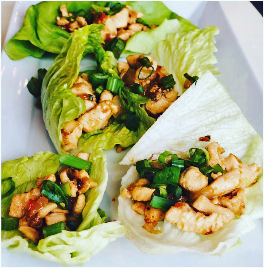 Make Chicken Lettuce Wraps with Pepper Jelly